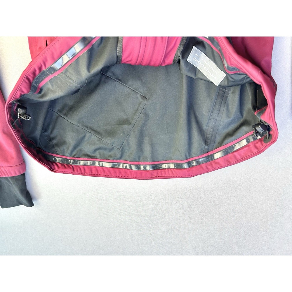 Aether Women's Size 2 Union Cycling Jacket Wine Red Full Zip - Picture 6 of 16